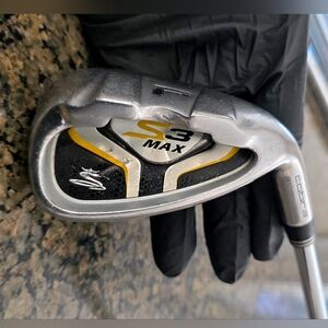 Cobra S3 Max Golf P pitching wedge steel shaft R-Flex right Handed Lamkin grip